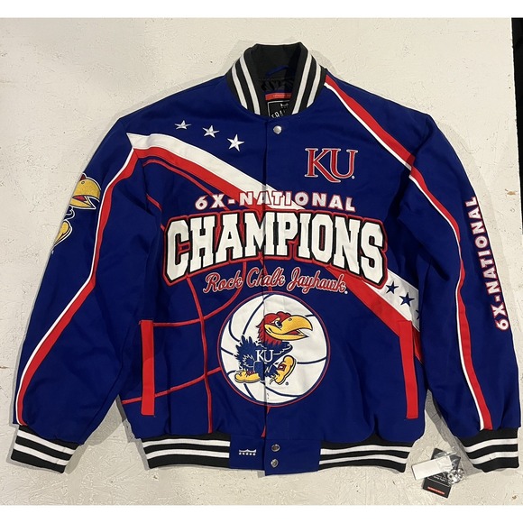 Other - Kansas Jayhawks 2022‎ National Champions Jacket Mens L Embroidered Basketball